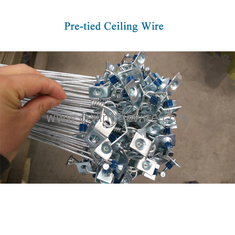 8ft Ceiling Tie Wire AGU ISO9001 Ceiling Grid Hanger Wire With 1&quot; Pin