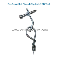 Lighting Ceiling Tie Wire Pre Assembled Pin And Clip OEM ODM